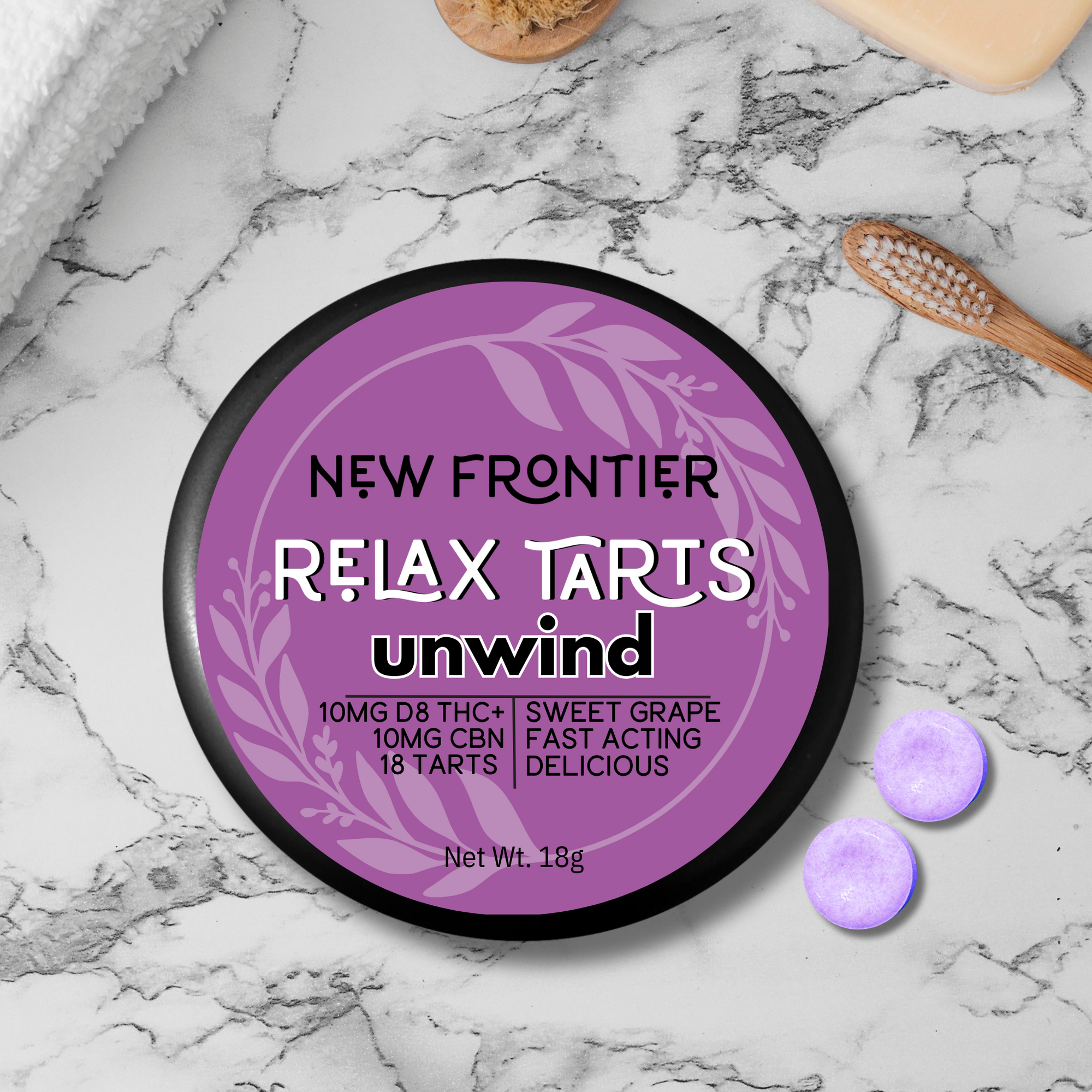 Relax Tarts | THC + CBN